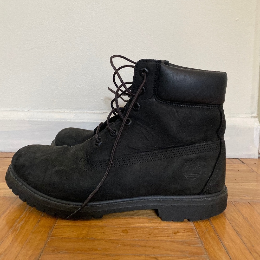 Timberland Waterproof Black Boots 9.5